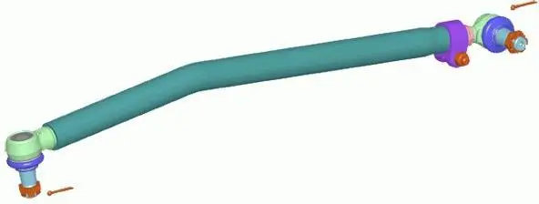 <strong>Поздовжня рульова тяга MAN, L=960 mm LEMFORDER 34590 01 (фото 1)</strong>