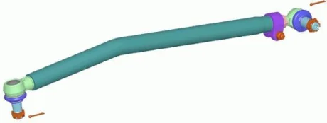 Поздовжня рульова тяга MAN, L=960 mm для LEMFORDER 34590 01 фото товару