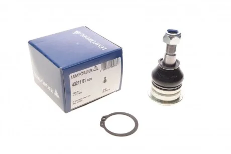 Опора кульова для Peugeot, Toyota, Citroen LEMFORDER 43211 01 фото товару