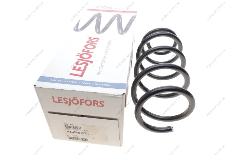 <strong>Пружина підвіски передня HYUNDAI LESJOFORS 4037272 (фото 1)</strong>