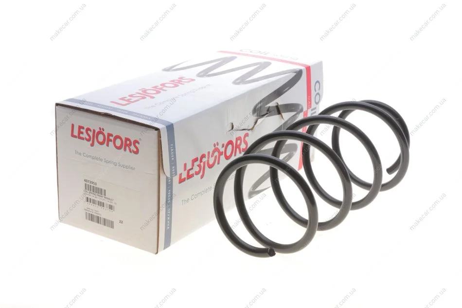 <strong>Пружина підвіски передня RENAULT LESJOFORS 4072953 (фото 1)</strong>