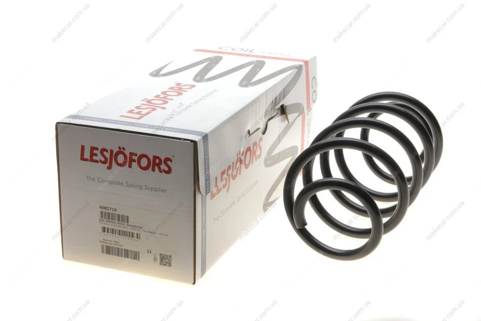 <strong>Пружина підвіски передня SKODA/VW LESJOFORS 4085719 (фото 1)</strong>