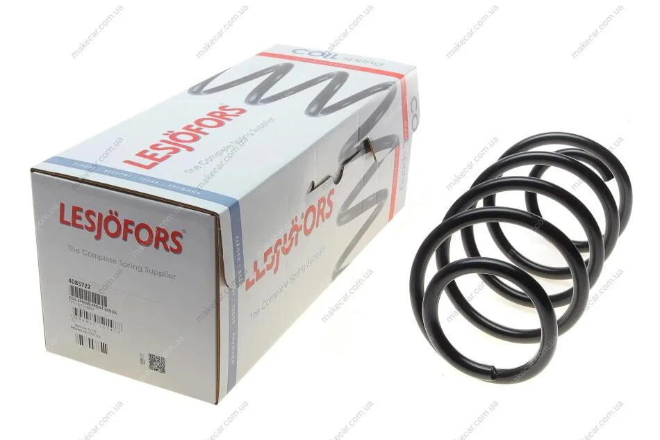 <strong>Пружина підвіски передня SKODA LESJOFORS 4085722 (фото 1)</strong>