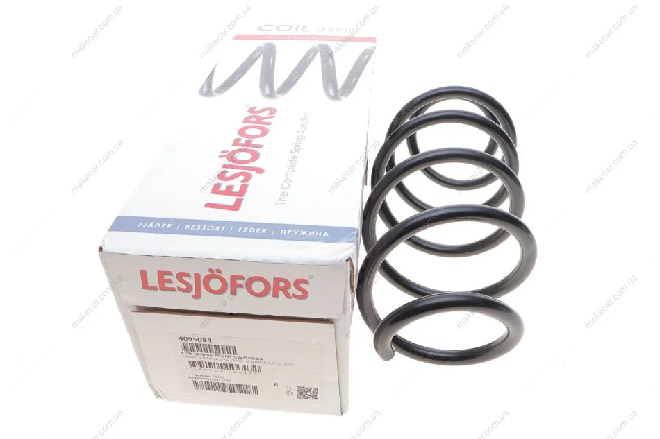 <strong>Пружина підвіски передня VW/SKODA LESJOFORS 4095084 (фото 1)</strong>