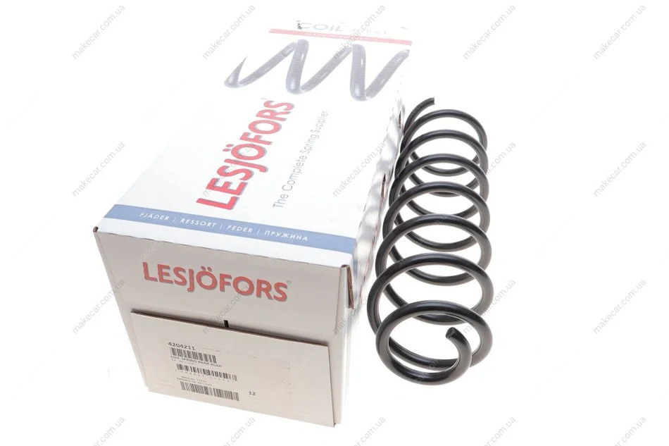 <strong>Пружина підвіски задня AUDI LESJOFORS 4204211 (фото 1)</strong>