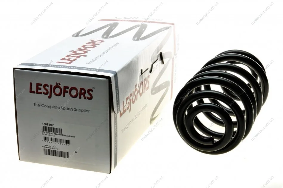 <strong>Пружина підвіски задня OPEL/VAUXHALL LESJOFORS 4263507 (фото 1)</strong>