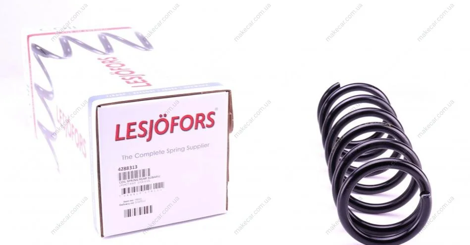 <strong>Пружина підвіски задня SUBARU LESJOFORS 4288313 (фото 1)</strong>