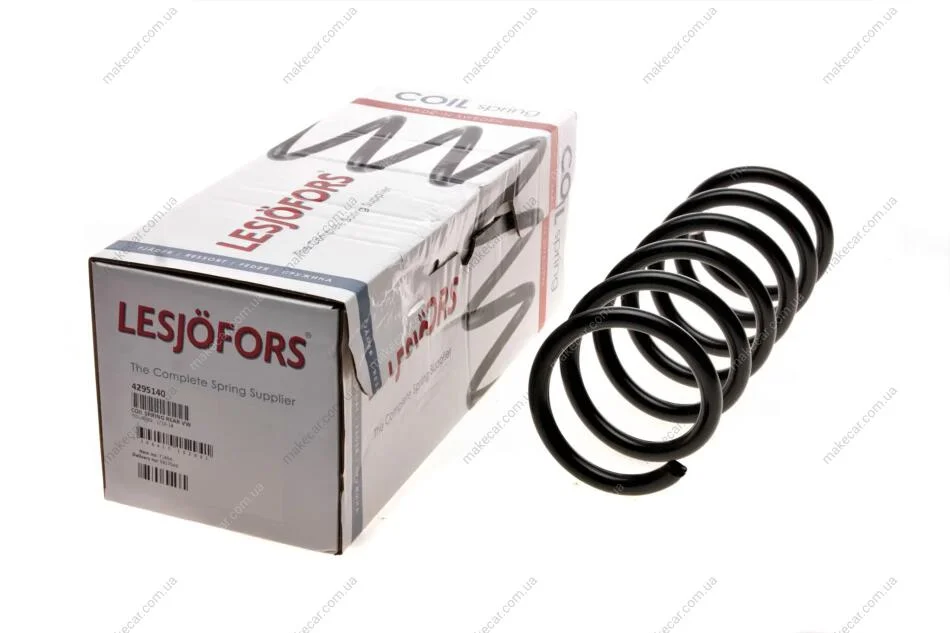 <strong>Пружина підвіски задня VW LESJOFORS 4295140 (фото 1)</strong>