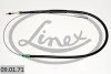 <strong>Трос зупиночних гальм LINEX 090171 (фото 1)</strong>