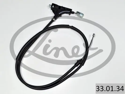 <strong>Трос ручного гальма LINEX 33.01.34 (фото 1)</strong>