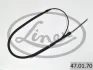 <strong>Трос ручного гальма LINEX 47.01.70 (фото 1)</strong>