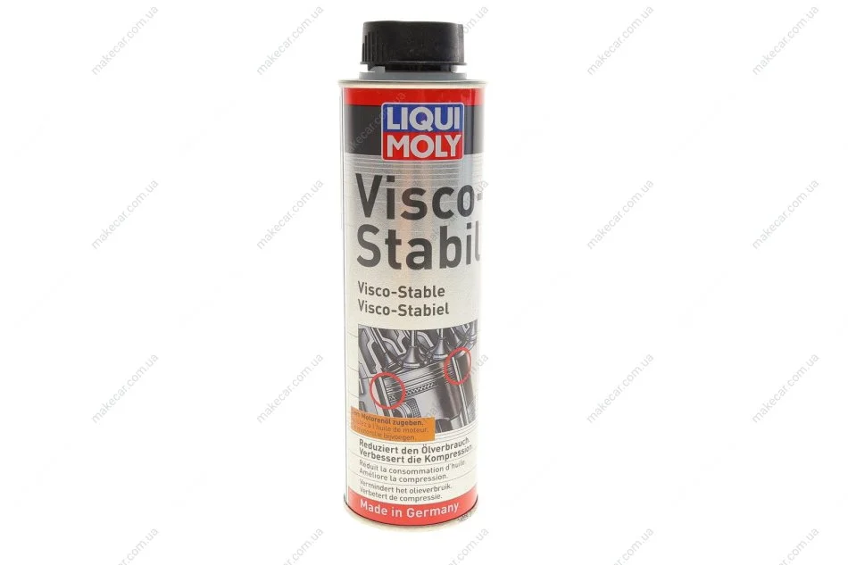<strong>Стабілізатор вязкості і тиску моторної оливи Visco-Stabil 300ml LIQUI MOLY 1017 (фото 1)</strong>