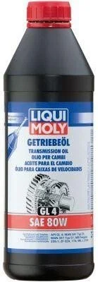 <strong>Олива трансмісійна Getriebeoil GL4 80W 1л LIQUI MOLY 1020 (фото 1)</strong>