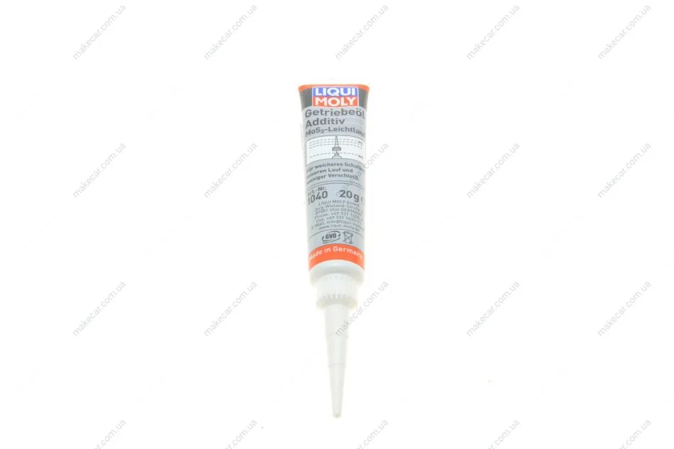 <strong>АНТИФРИКЦІЙНА ПРИСАДКА У ТРАНСМІСІЙНУ ОЛИВУ GETRIEBEOIL-ADDITIV 0,02КГ LIQUI MOLY 1040 (фото 1)</strong>