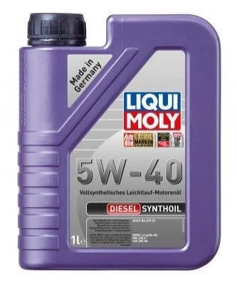 <strong>LM 1л DIESEL SYNTHOIL 5W-40 Олива двигуна ACEA A3/B4, API CF, BMW Longlife-98 | MB 229.3 | VW 505 00 LIQUI MOLY 1340 (фото 1)</strong>