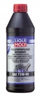 Олива трансмісійна Vollsynthetisches Getriebeoil GL5 75W-90 1L для LIQUI MOLY 1414 фото товару