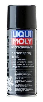 <strong>МАСТИЛО БІЛЕ ДЛЯ ЛАНЦЮГІВ МОТОЦИКЛІВ MOTORBIKE KETTENSPRAY WEISS 0,4Л LIQUI MOLY 1591 (фото 1)</strong>