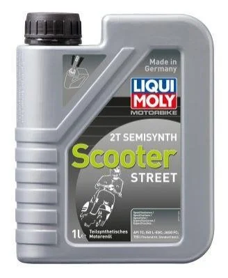 <strong>LM 1л RACING SCOOTER 2T масло 2х-такт. напівсинтетичне для скутеров (API-TC, JASO FC, ISO-L-EG, TISI) LIQUI MOLY 1621 (фото 1)</strong>