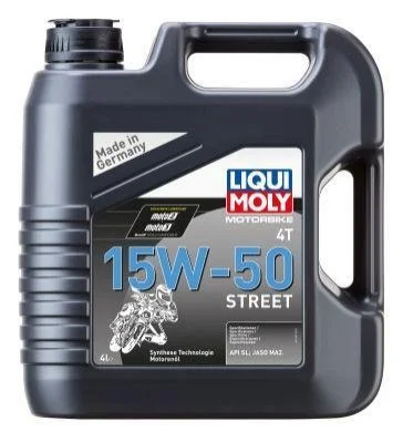 <strong>Олива моторна Motorbike 4T 15W-50 Street, 4л. LIQUI MOLY 1689 (фото 1)</strong>
