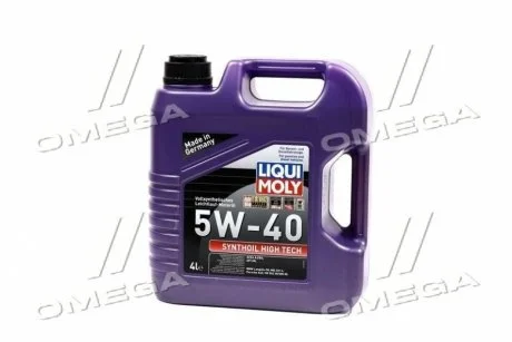 Моторна олива 4л для LIQUI MOLY 1915/2194 фото товару