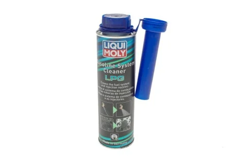 ОЧИЩУВАЧ БЕНЗИНОВИХ СИСТЕМ ГАЗОВИХ АВТО GASOLINE SYSTEM CLEANER LPG 0,3Л для LIQUI MOLY 21787 фото товару
