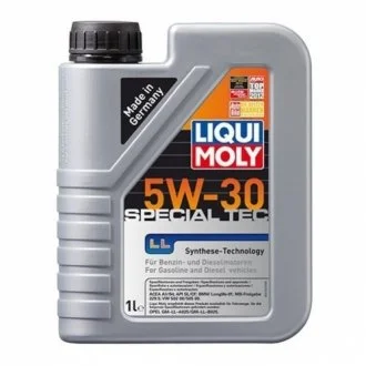 Моторна олива Liqui Moly Special Tec LL 5W-30, 1л для LIQUI MOLY 2447 фото товару
