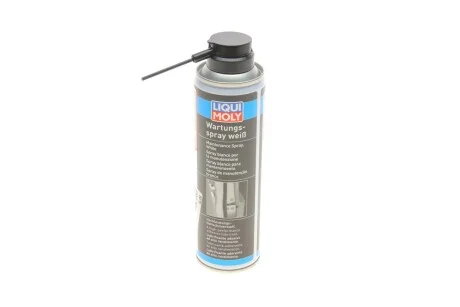 БІЛЕ МАСТИЛО ЩО ВІДШТОВХУЄ БРУД WARTUNG-SPRAY WEISS 0.25Л (альт. код 2872) для LIQUI MOLY 3075 фото товару