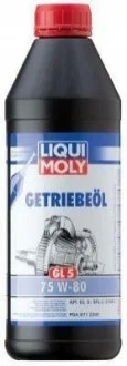 Трансмісійна олива Liqui Moly Getriebeoil (GL-5) 75W-80, 1л для LIQUI MOLY 3658 фото товару