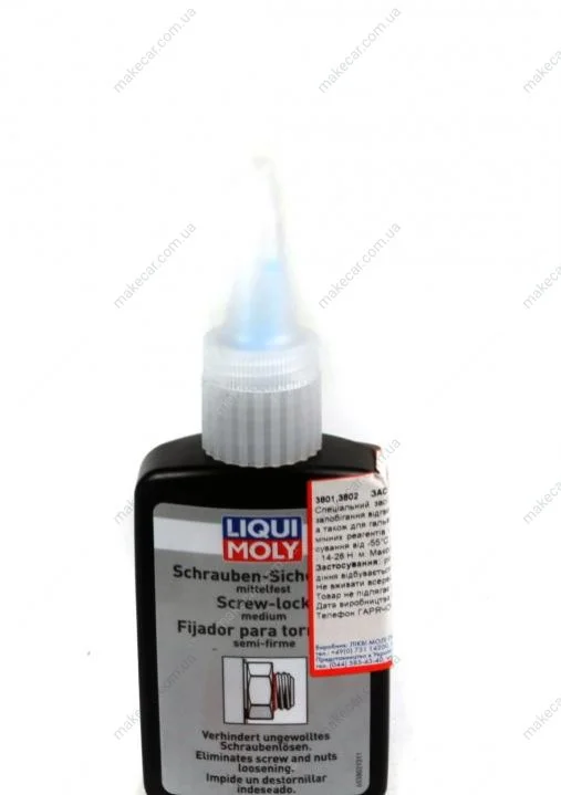 <strong>Засіб для фіксації гринтів (середня фіксація) / 50 мл. / LIQUI MOLY 3802 (фото 1)</strong>