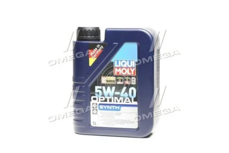 Олива моторна Optimal Synth 5W-40 1л для LIQUI MOLY 3925 фото товару