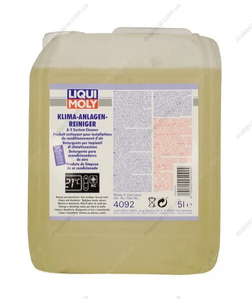 <strong>Рідина для очистки кондиціонера / 5л. / LIQUI MOLY 4092 (фото 1)</strong>