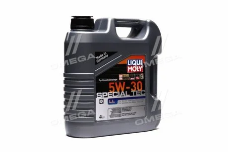 Олива моторна Special Tec LL 5W-30 4л для LIQUI MOLY 7654 фото товару