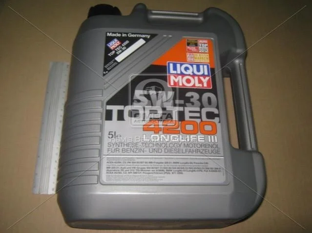 <strong>Олива моторна Liqui Moly TopTec 4200 LongLife III 5W-30, 5л. LIQUI MOLY 7661 (фото 1)</strong>