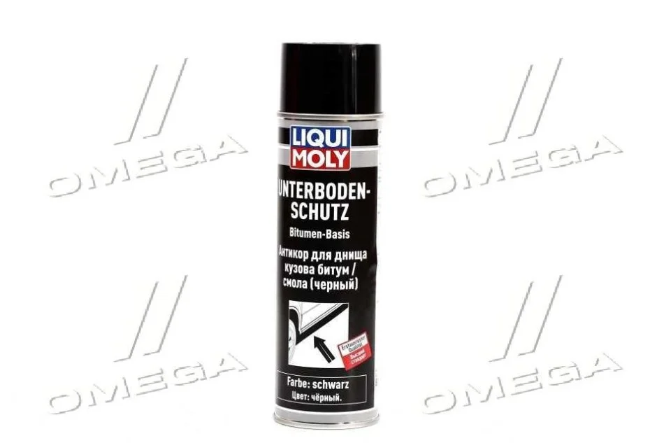 <strong>Антикор для днища кузова бітум/смола (чорний) Unterbodenschutz Bitumen Schwarz 0.5л LIQUI MOLY 8056/6111 (фото 1)</strong>