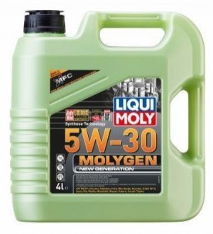 Масло моторное Molygen New Generation 5W-30 4л LIQUI MOLY 9089 фото товара