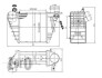 Радіатор інтеркулера а AUDI A3/OCTAVIA/GOLF 1.8-1.9 TDI 96-10 Loro 003-018-0003 (фото 1)