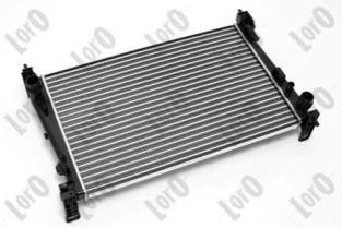 <strong>Радіатор охолодження двигуна Fiat Doblo 1.3D/1.4 10- (388x620x16) Loro 016-017-0067 (фото 1)</strong>
