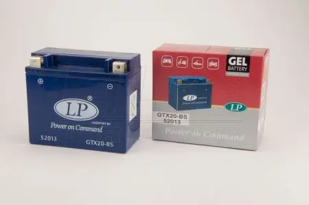 <strong>12V,20Ah,д. 175, ш. 87, в.155, вага 6,6 кг, залитий LP BATTERY GTX20-BS (фото 1)</strong>
