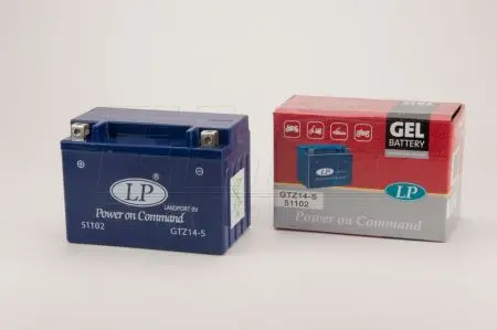 <strong>12V,12Ah,д. 150, ш. 87, в.110, вага 3,95 кг, залитий LP BATTERY GTZ14-S (фото 1)</strong>