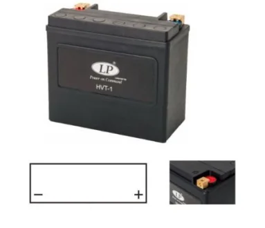 Акумулятор для V-TWIN,12V,20Ah,CCA310,дл.:175,ш.:87,в.:155- закритий, встановлення в не вер для LP BATTERY HVT-1 фото товару