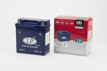 12V,5Ah,д. 121, ш. 61, в.131, вага 2 кг, залитий для LP BATTERY MG GB5L-B фото товару