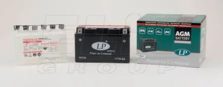 <strong>12V,6,5Ah,д. 150, ш. 65, в.94, електроліт в к-ті, вага 2,7 кг LP BATTERY YT7B-BS (фото 1)</strong>