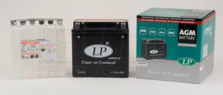 <strong>12V,12Ah,д. 152, ш. 88, в.147, електроліт в к-ті, вага 4,5 кг LP BATTERY YTX14-BS (фото 1)</strong>