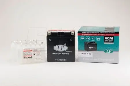 <strong>12V,18Ah,д. 150, ш.87, в.161, електроліт в к-ті, вага 5,1 кг LP BATTERY YTX20CH-BS (фото 1)</strong>