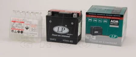12V 4Ah,д. 114, ш. 71, в. 106, електроліт в к-ті, вага 3,5 кг CCA 50 для LP BATTERY YTX5L-BS фото товару