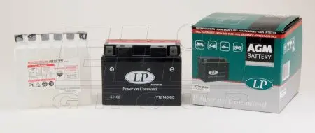 <strong>12V,11,2Ah,д. 150, ш. 87, в.110, електроліт в к-ті, вага 3,9 кг CCA 200 LP BATTERY YTZ14S-BS (фото 1)</strong>