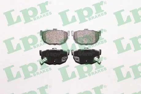 Гальмівні колодки дискові для Hyundai, KIA, Nissan LPR 05P089 фото товару