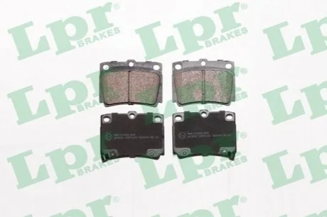 Гальмівні колодки дискові для Mitsubishi LPR 05P1029 фото товару