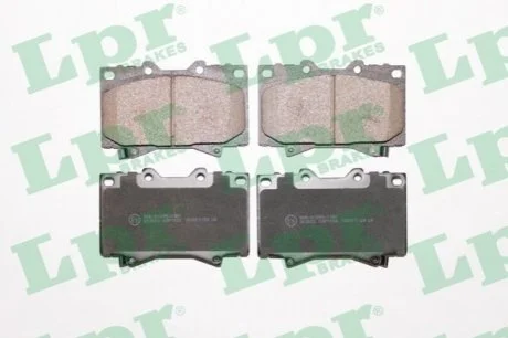 Гальмівні колодки дискові для Toyota, Mitsubishi, Lexus LPR 05P1050 фото товару