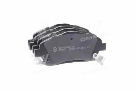 Гальмівні колодки дискові для Chevrolet, Daewoo, Cadillac LPR 05P1114 фото товару